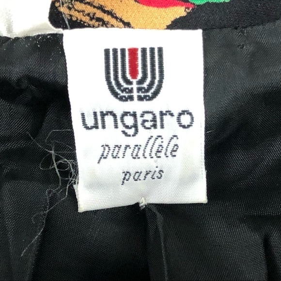 Emanuel Ungaro Parallele Paris Ruched Jacket Vintage 80s - Picture 7 of 9